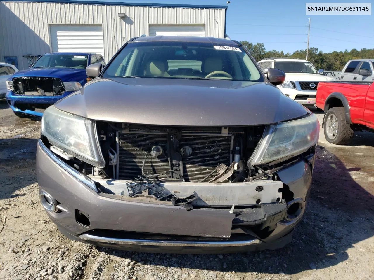 2013 Nissan Pathfinder S VIN: 5N1AR2MN7DC631145 Lot: 76048624