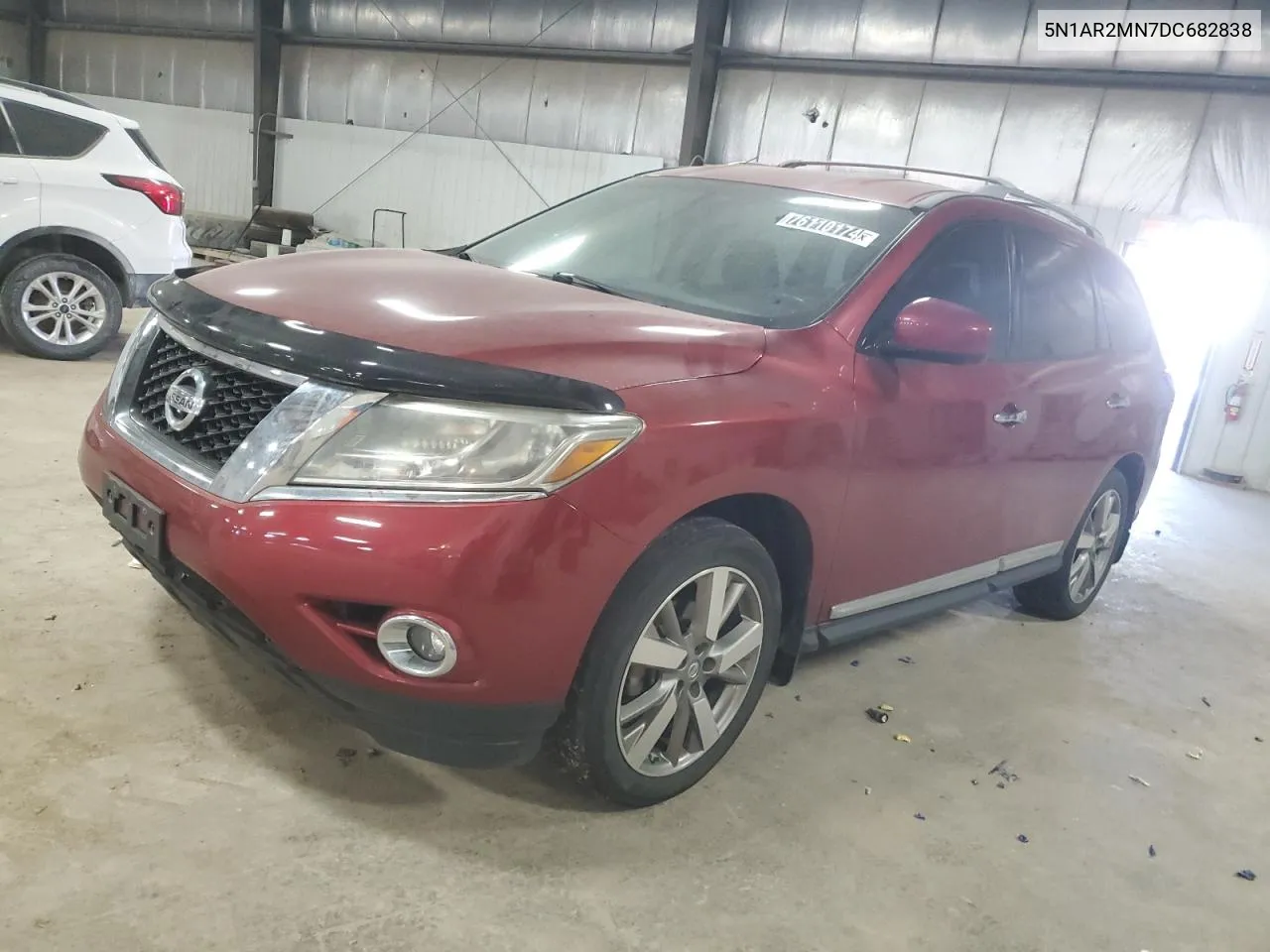 2013 Nissan Pathfinder S VIN: 5N1AR2MN7DC682838 Lot: 76110174