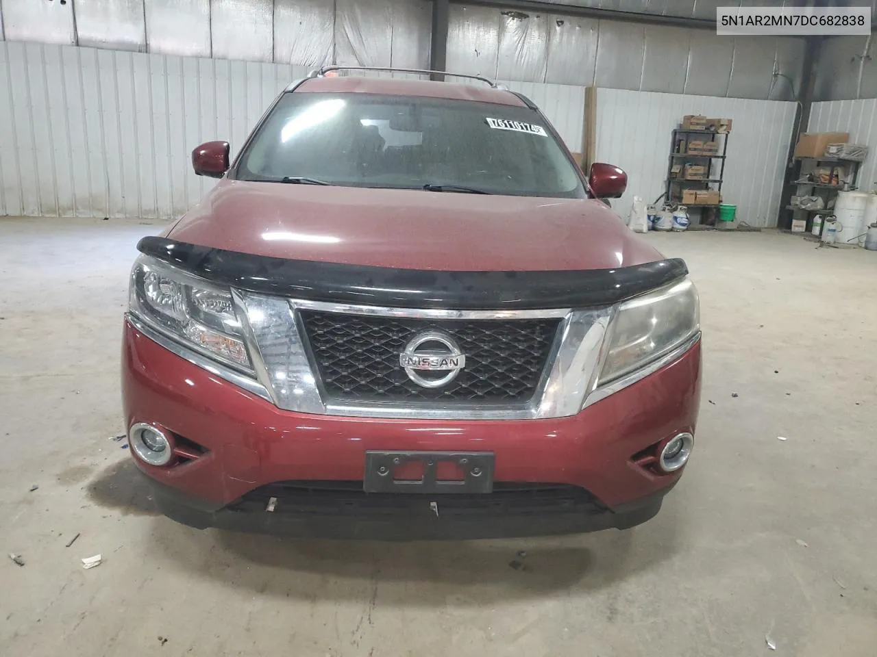 2013 Nissan Pathfinder S VIN: 5N1AR2MN7DC682838 Lot: 76110174