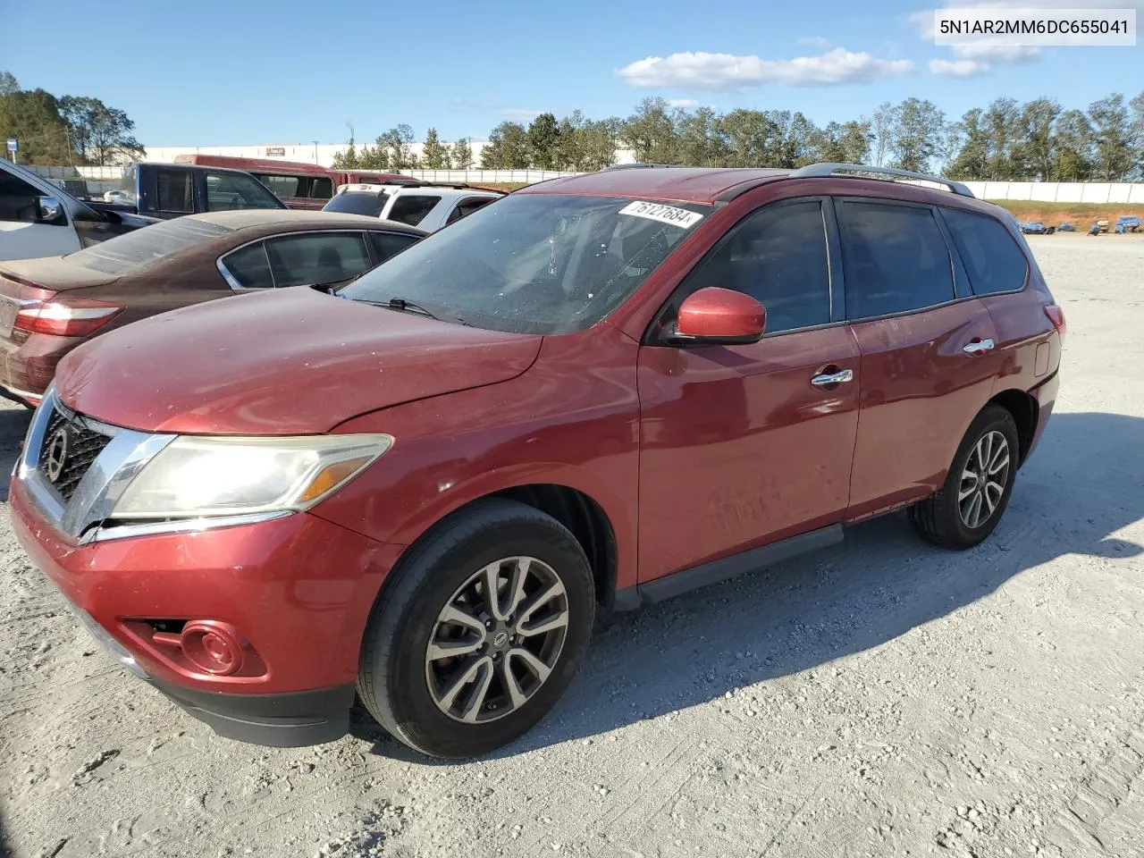 5N1AR2MM6DC655041 2013 Nissan Pathfinder S