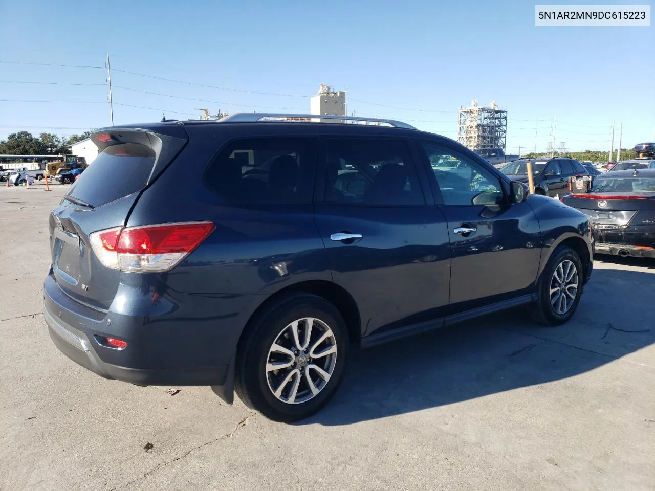 2013 Nissan Pathfinder S VIN: 5N1AR2MN9DC615223 Lot: 76425334