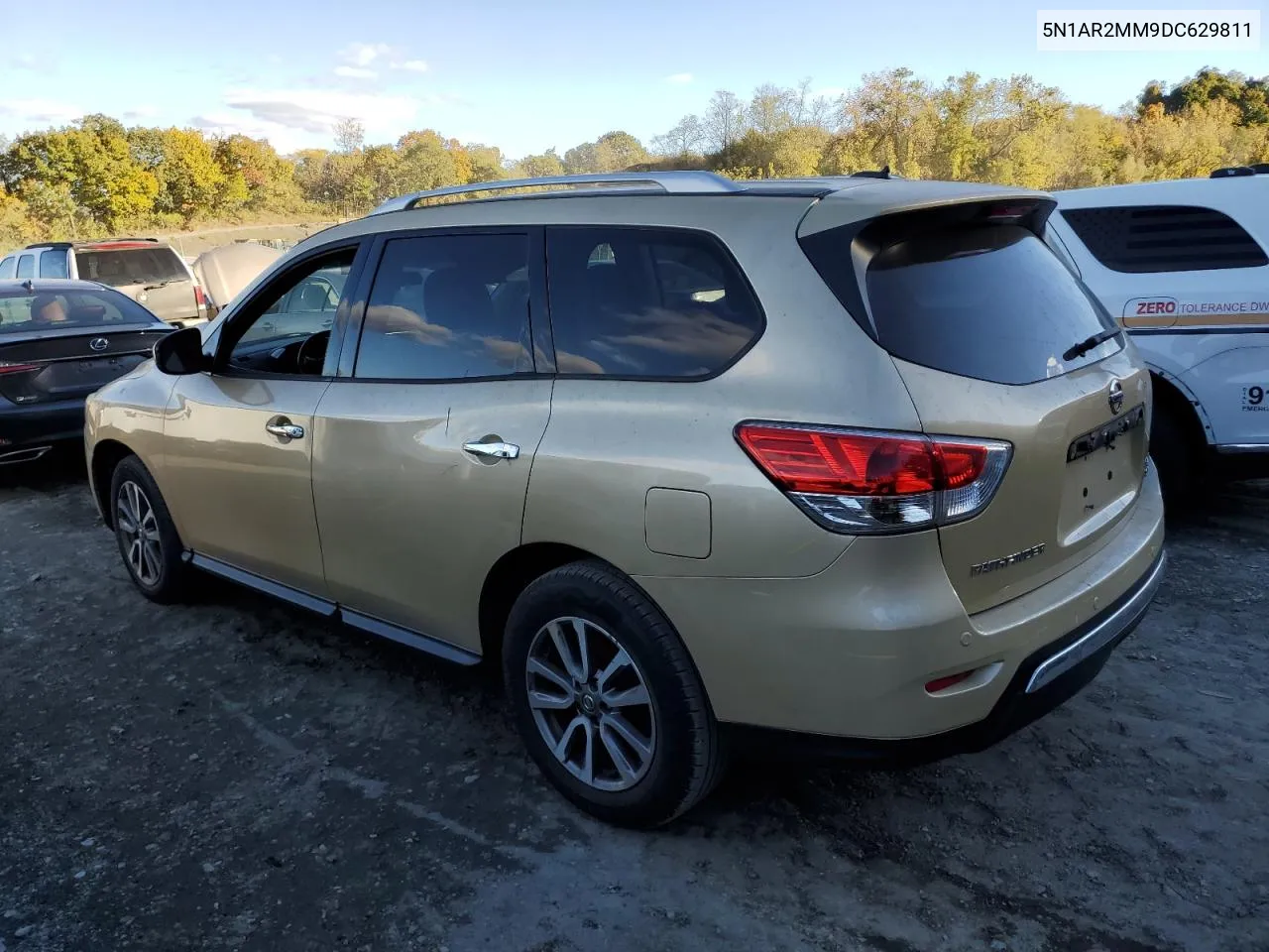 2013 Nissan Pathfinder S VIN: 5N1AR2MM9DC629811 Lot: 76476624