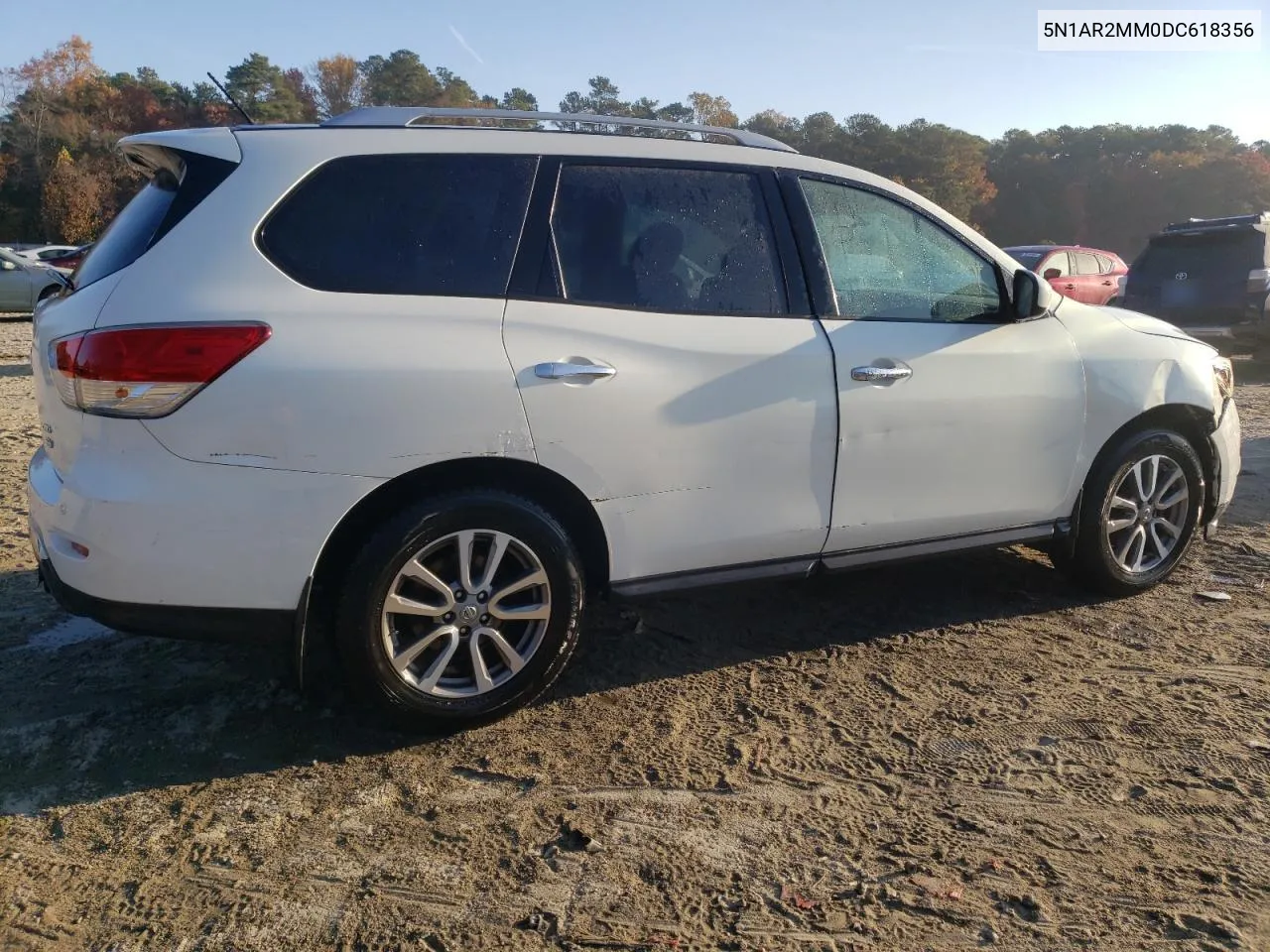 2013 Nissan Pathfinder S VIN: 5N1AR2MM0DC618356 Lot: 76480654