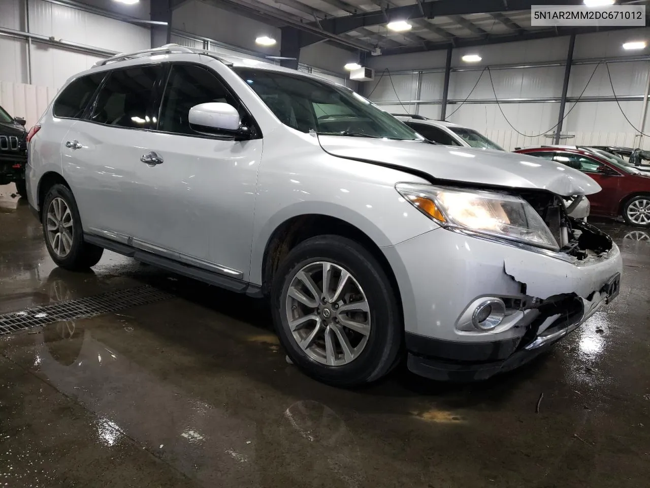 2013 Nissan Pathfinder S VIN: 5N1AR2MM2DC671012 Lot: 76827654