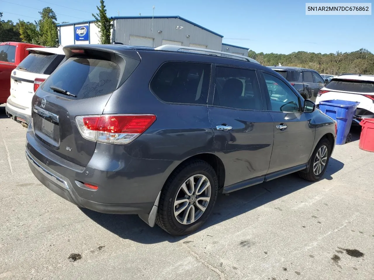 2013 Nissan Pathfinder S VIN: 5N1AR2MN7DC676862 Lot: 76831124