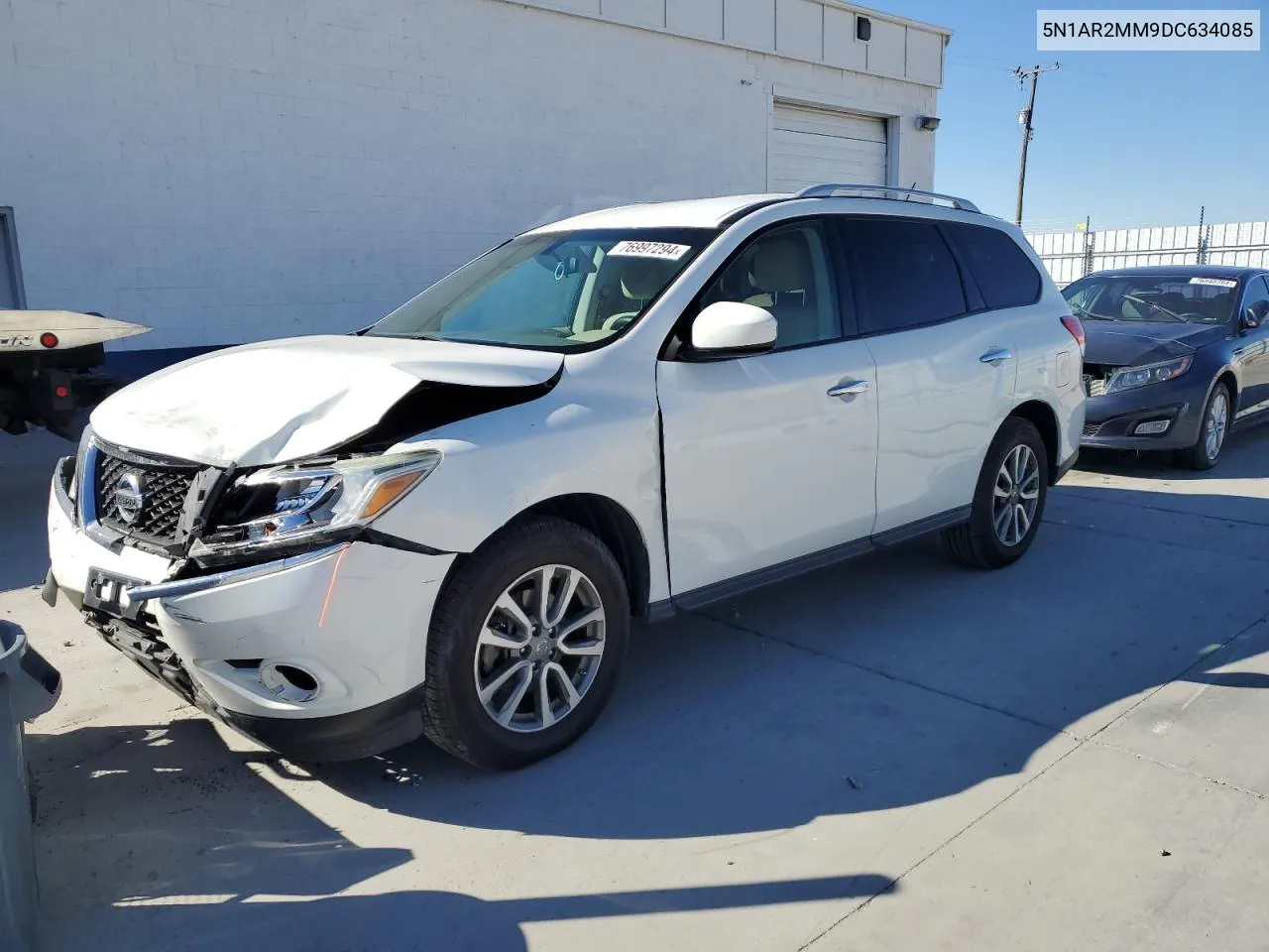 2013 Nissan Pathfinder S VIN: 5N1AR2MM9DC634085 Lot: 76997294