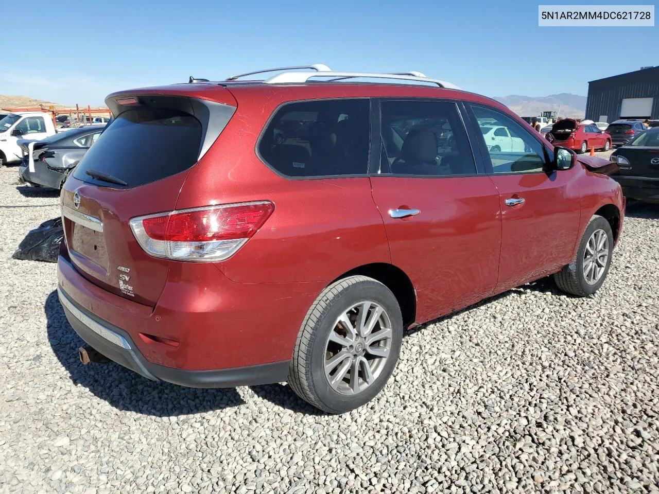 5N1AR2MM4DC621728 2013 Nissan Pathfinder S