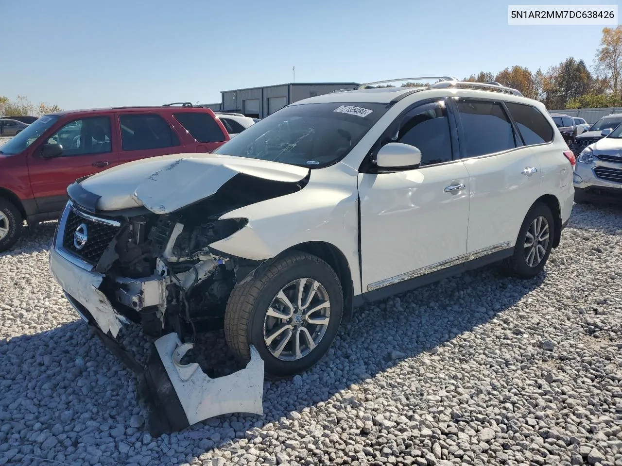 2013 Nissan Pathfinder S VIN: 5N1AR2MM7DC638426 Lot: 77155484