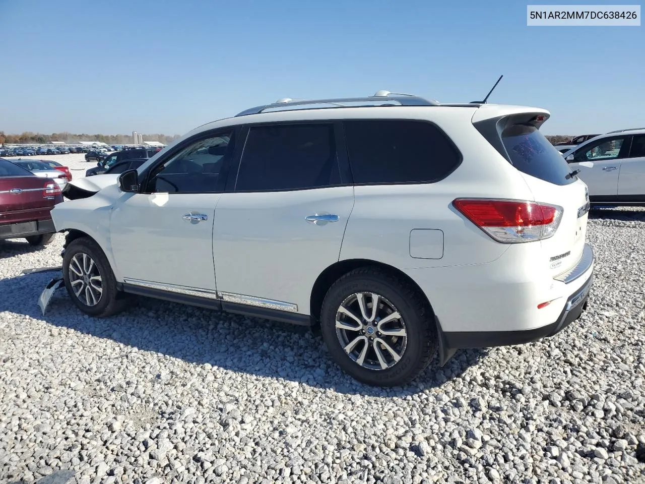 2013 Nissan Pathfinder S VIN: 5N1AR2MM7DC638426 Lot: 77155484