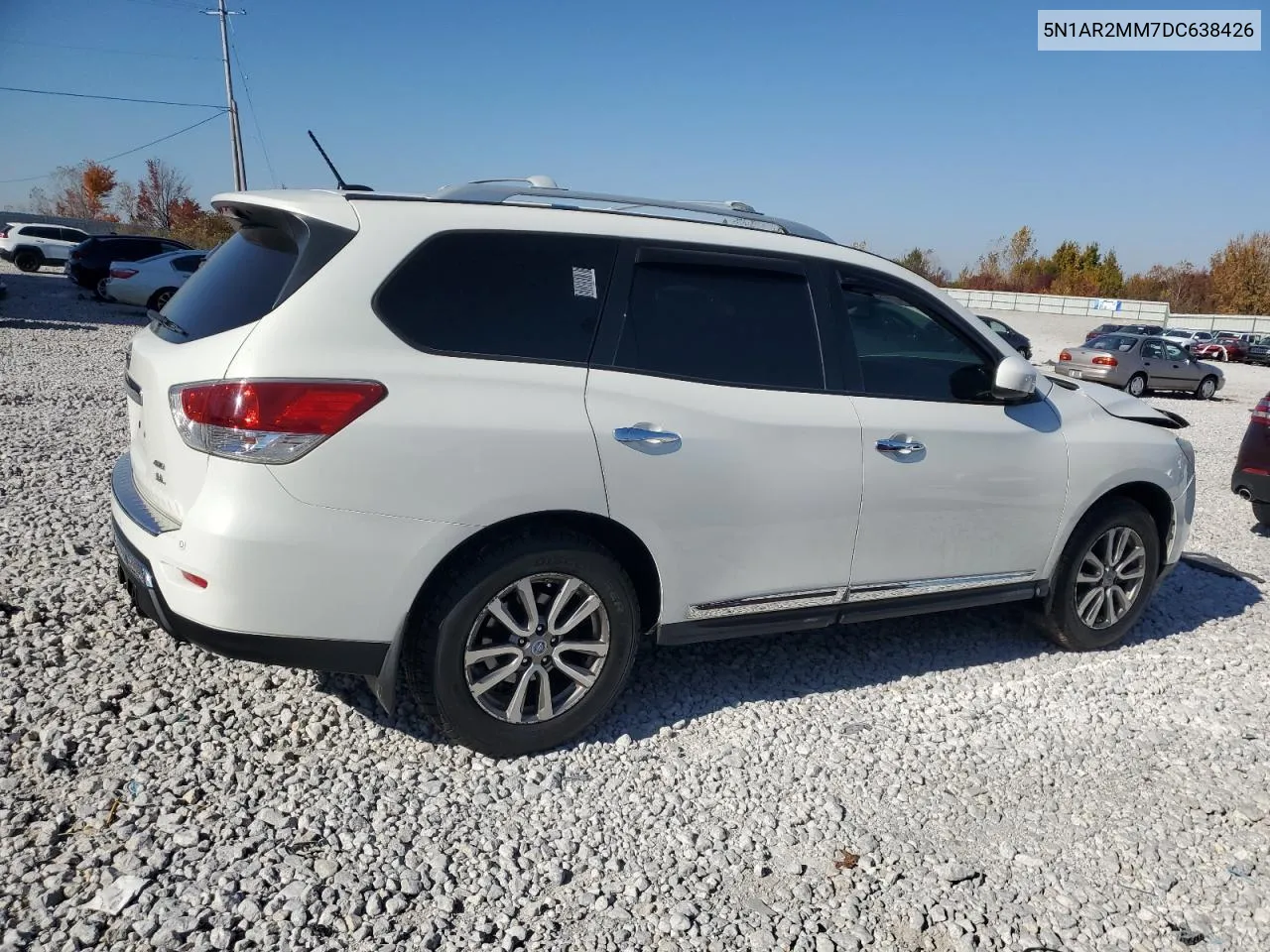 2013 Nissan Pathfinder S VIN: 5N1AR2MM7DC638426 Lot: 77155484