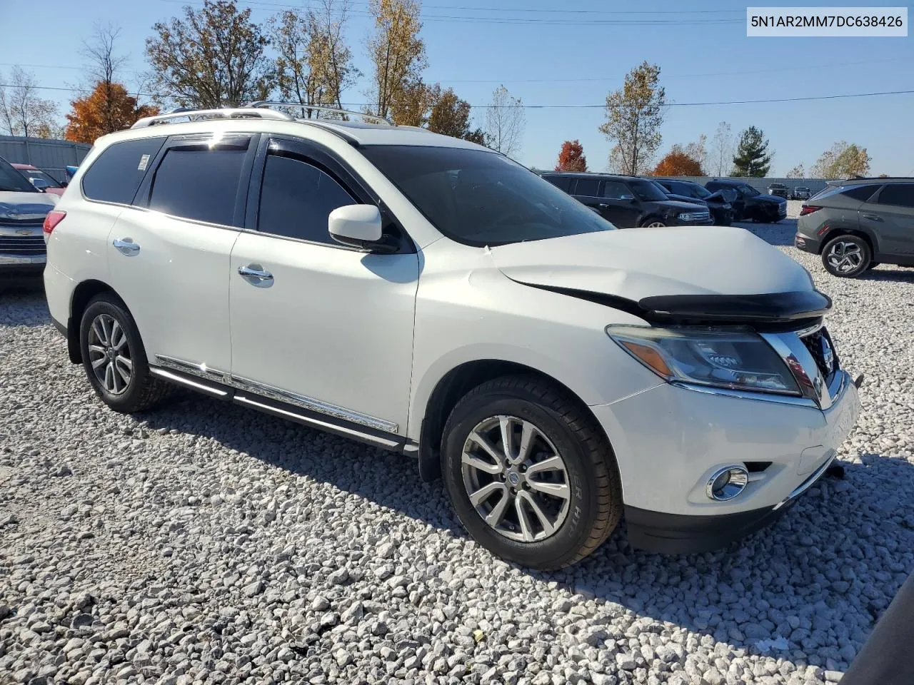 2013 Nissan Pathfinder S VIN: 5N1AR2MM7DC638426 Lot: 77155484