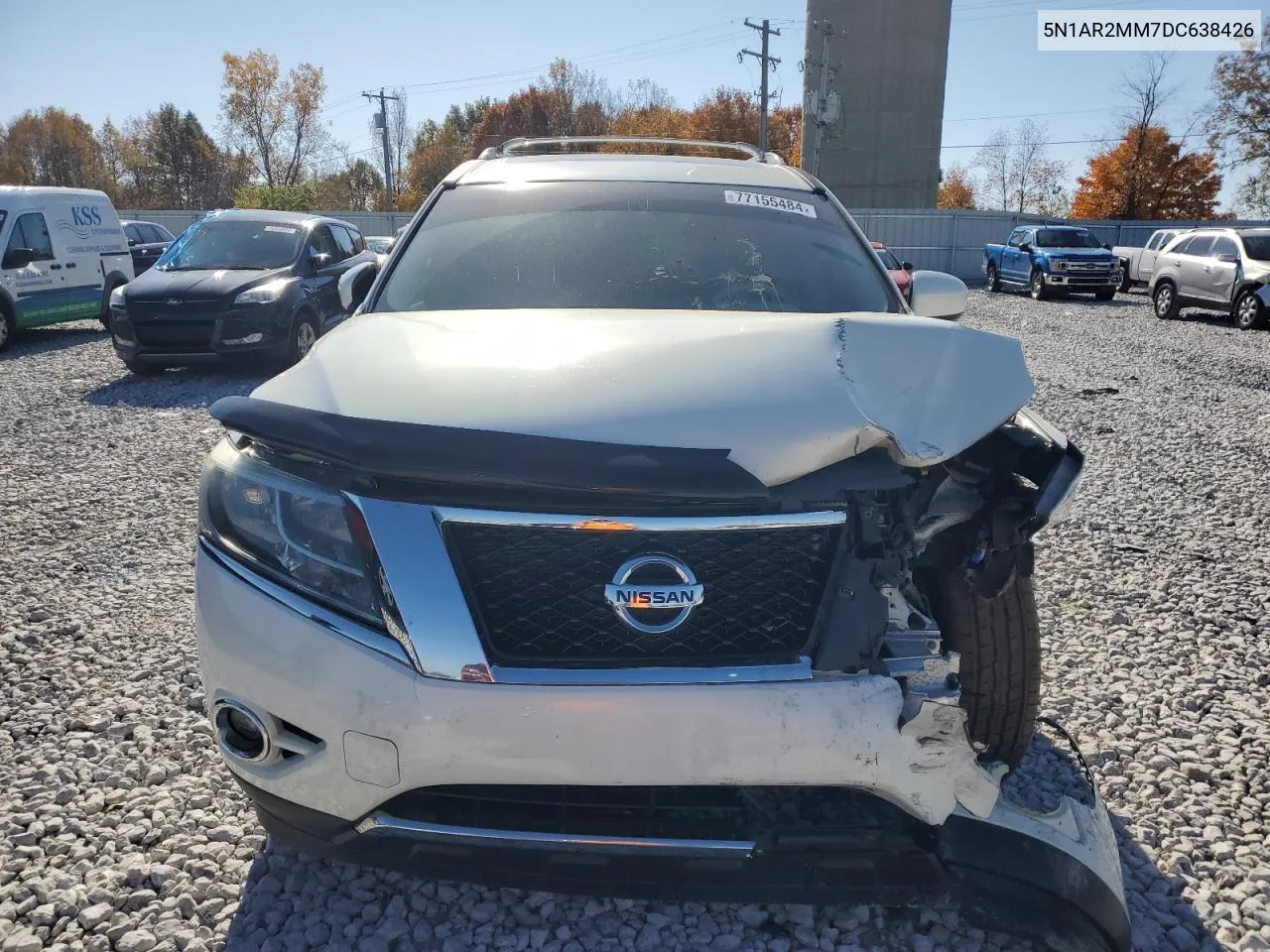 2013 Nissan Pathfinder S VIN: 5N1AR2MM7DC638426 Lot: 77155484