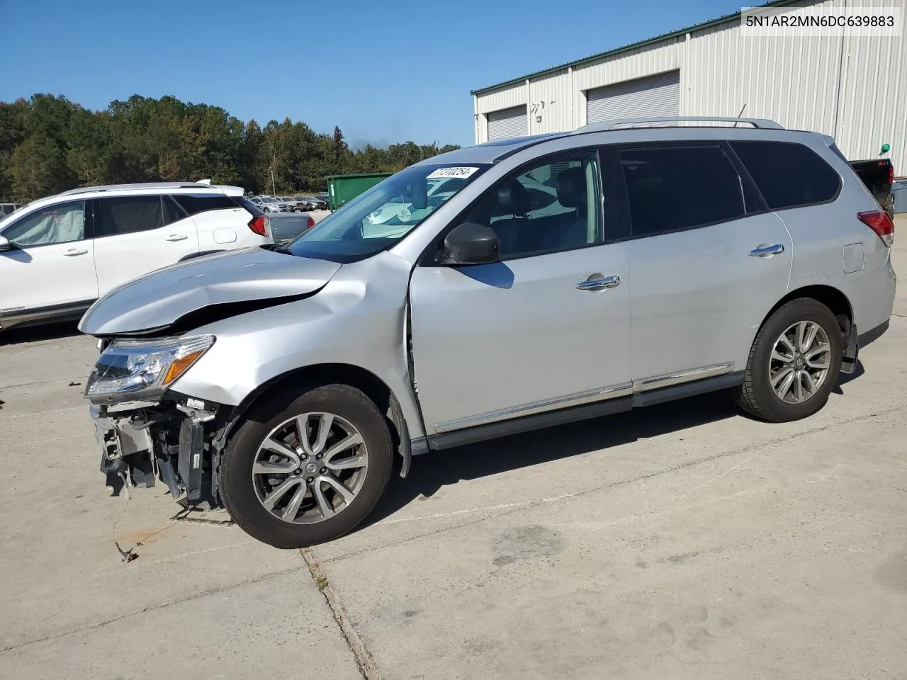 2013 Nissan Pathfinder S VIN: 5N1AR2MN6DC639883 Lot: 77310254