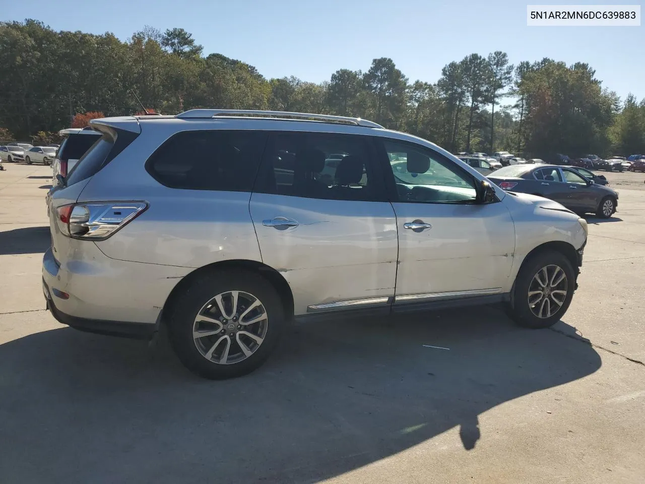 2013 Nissan Pathfinder S VIN: 5N1AR2MN6DC639883 Lot: 77310254