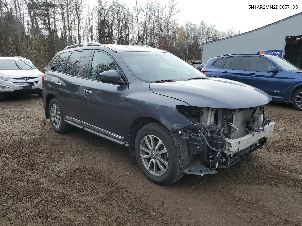 2013 Nissan Pathfinder S VIN: 5N1AR2MN2DC657183 Lot: 77313994