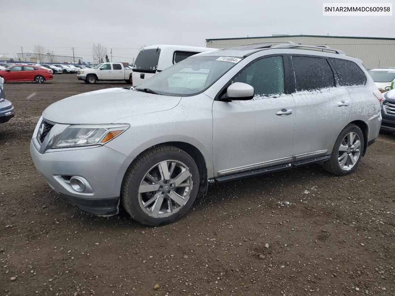 5N1AR2MM4DC600958 2013 Nissan Pathfinder S