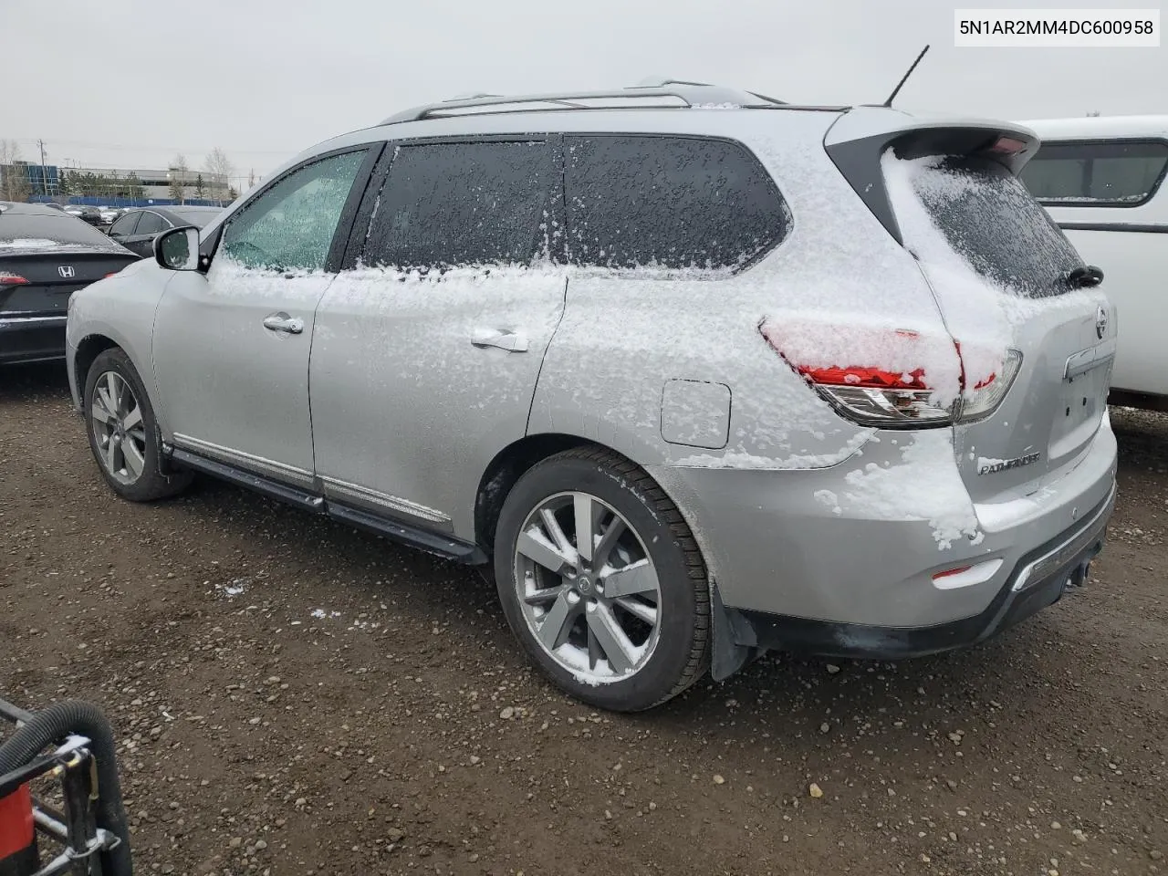 2013 Nissan Pathfinder S VIN: 5N1AR2MM4DC600958 Lot: 77416864