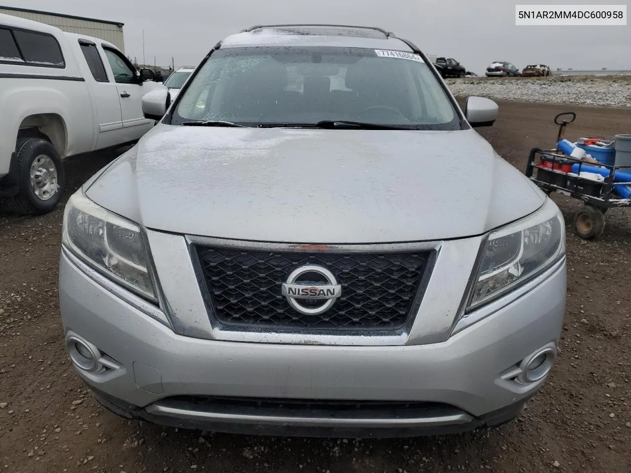 5N1AR2MM4DC600958 2013 Nissan Pathfinder S