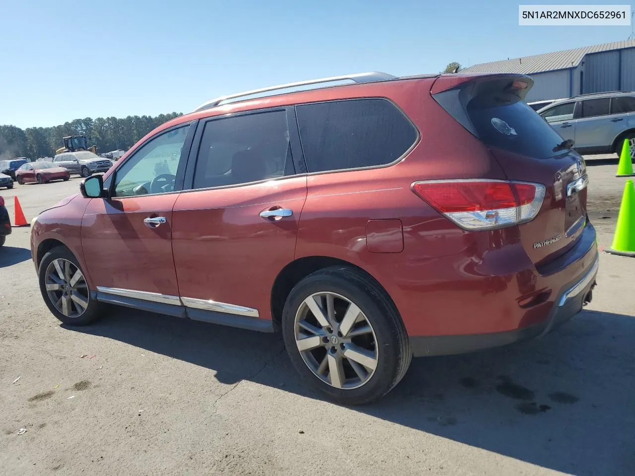 2013 Nissan Pathfinder S VIN: 5N1AR2MNXDC652961 Lot: 77422994