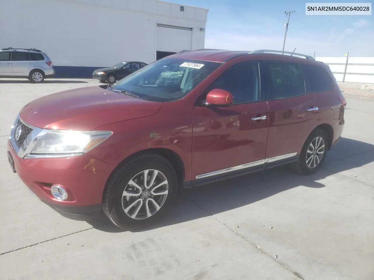 2013 Nissan Pathfinder S VIN: 5N1AR2MM5DC640028 Lot: 77427564