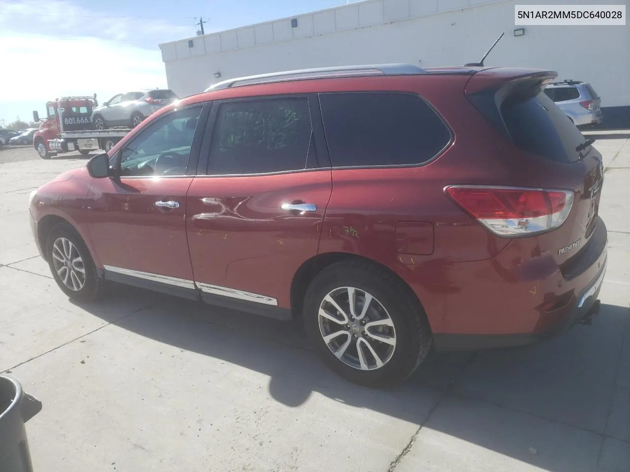 2013 Nissan Pathfinder S VIN: 5N1AR2MM5DC640028 Lot: 77427564