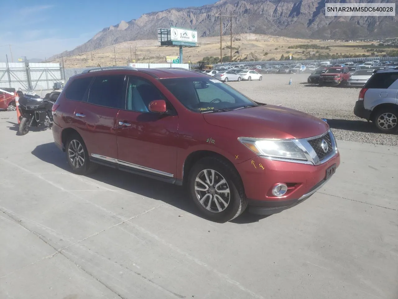 2013 Nissan Pathfinder S VIN: 5N1AR2MM5DC640028 Lot: 77427564