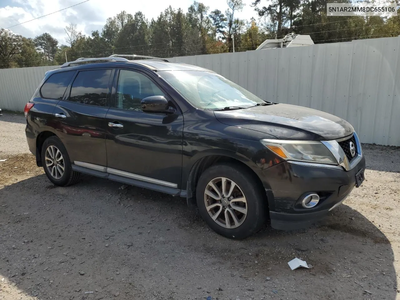 2013 Nissan Pathfinder S VIN: 5N1AR2MM8DC655106 Lot: 77530344