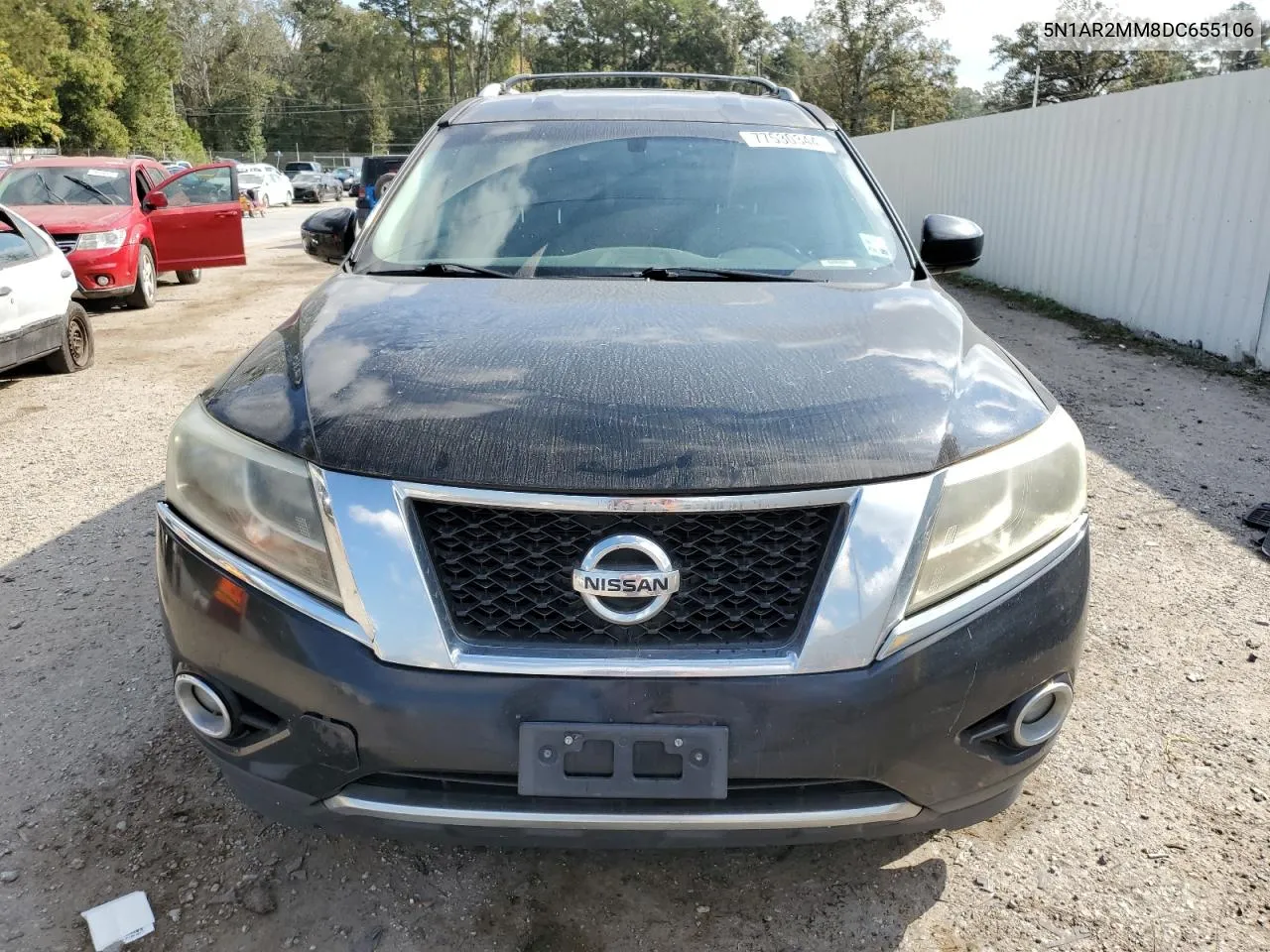 2013 Nissan Pathfinder S VIN: 5N1AR2MM8DC655106 Lot: 77530344