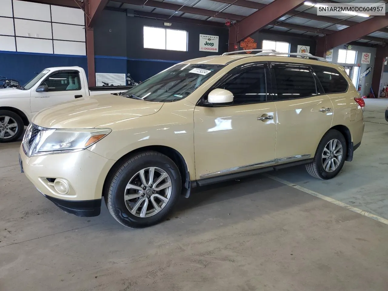 2013 Nissan Pathfinder S VIN: 5N1AR2MM0DC604957 Lot: 77729334