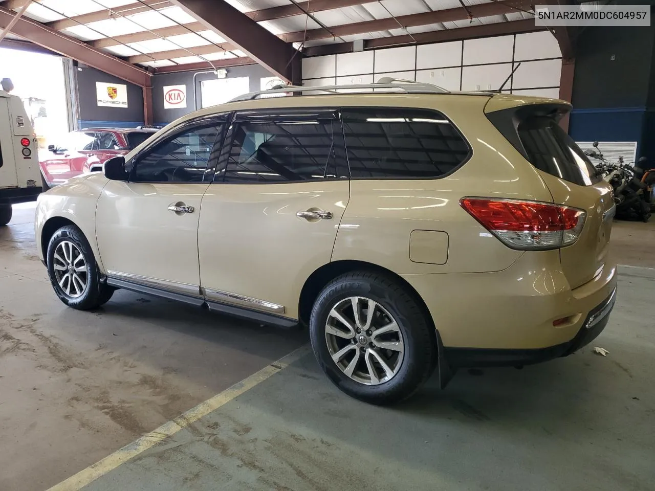 2013 Nissan Pathfinder S VIN: 5N1AR2MM0DC604957 Lot: 77729334