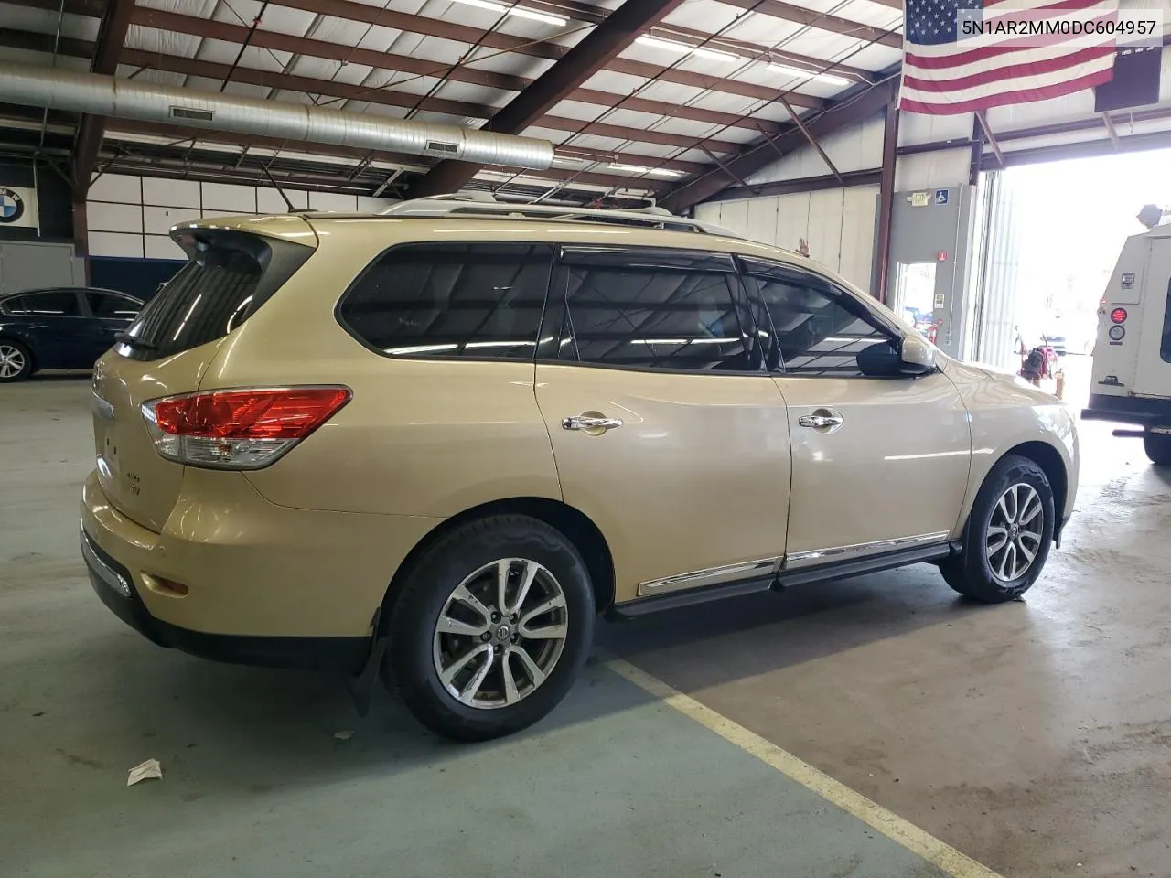 2013 Nissan Pathfinder S VIN: 5N1AR2MM0DC604957 Lot: 77729334