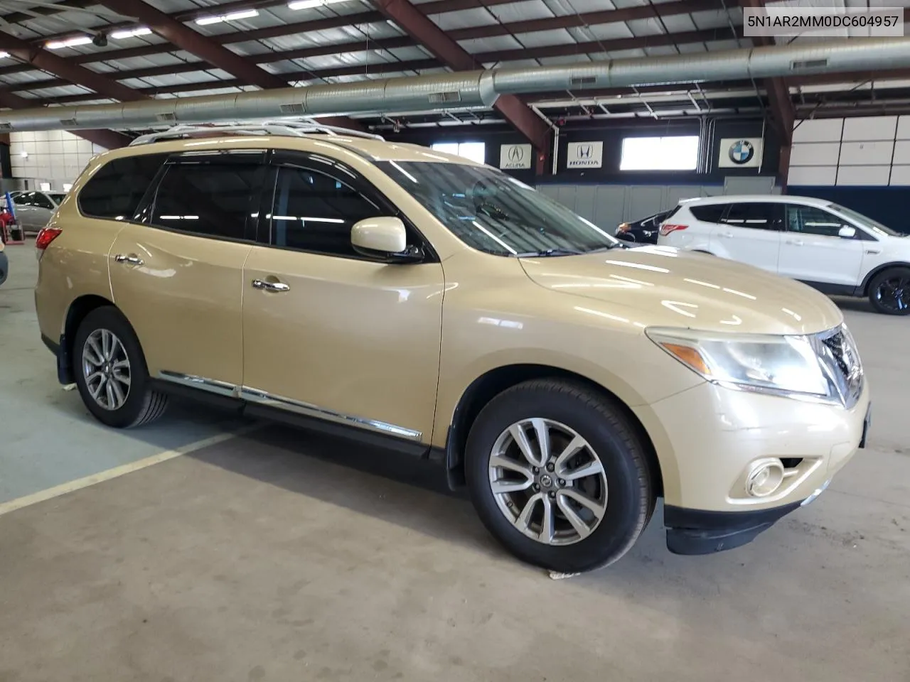 2013 Nissan Pathfinder S VIN: 5N1AR2MM0DC604957 Lot: 77729334