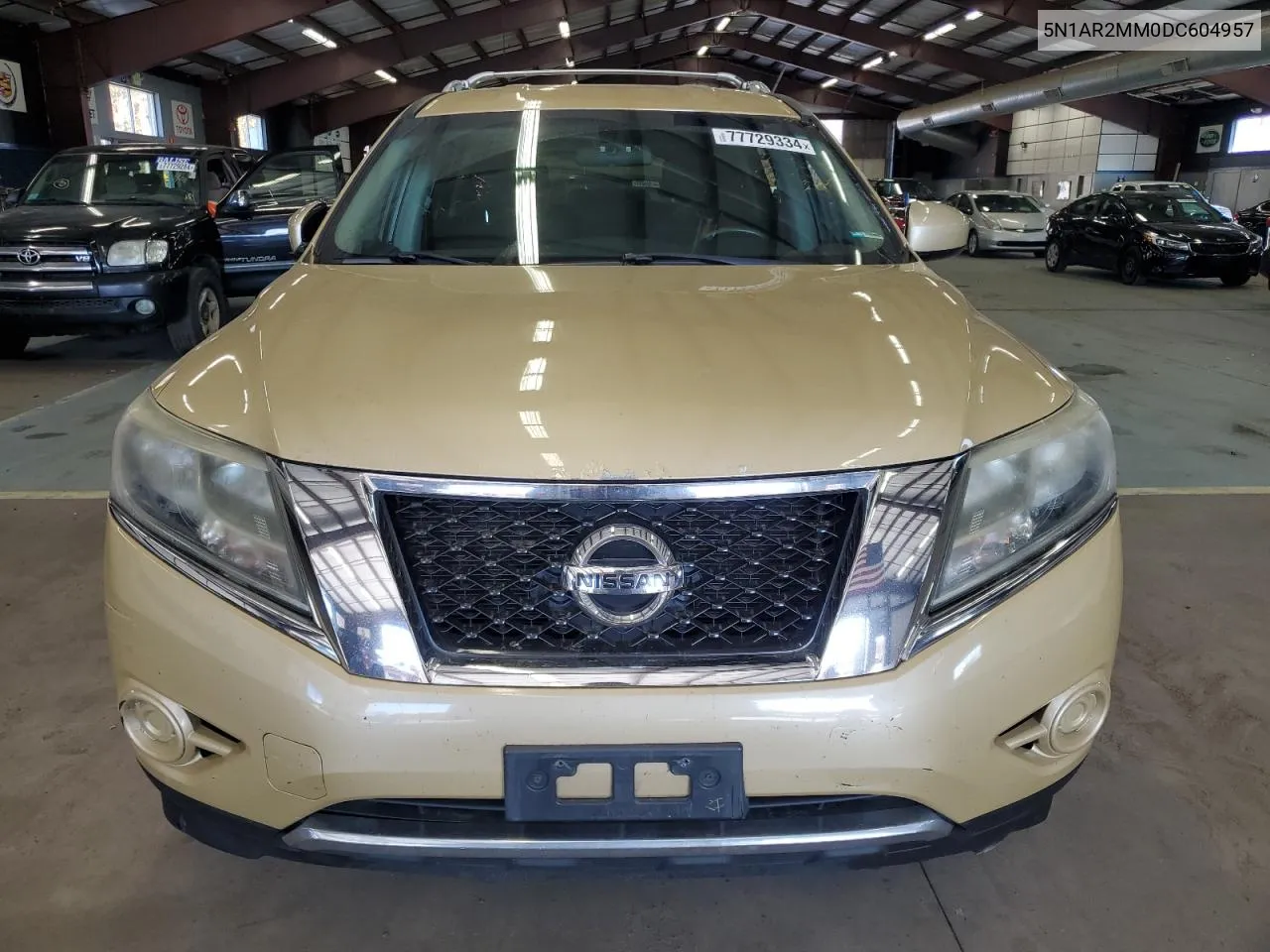 2013 Nissan Pathfinder S VIN: 5N1AR2MM0DC604957 Lot: 77729334