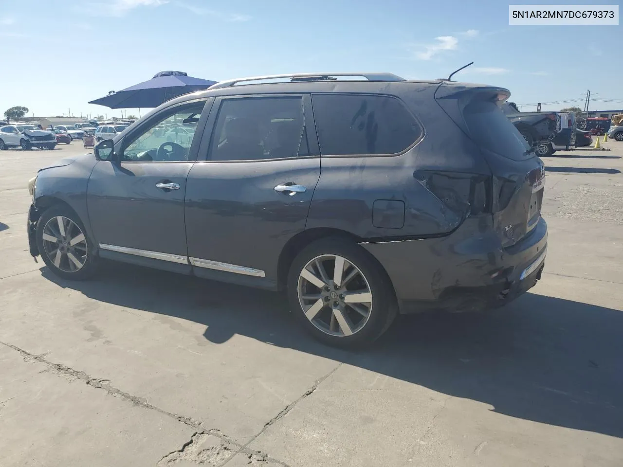 2013 Nissan Pathfinder S VIN: 5N1AR2MN7DC679373 Lot: 78100084