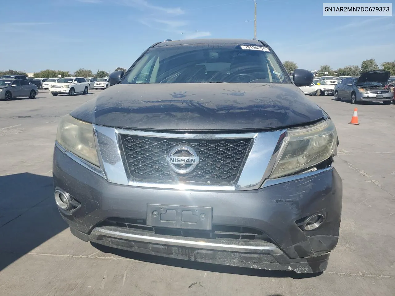 2013 Nissan Pathfinder S VIN: 5N1AR2MN7DC679373 Lot: 78100084