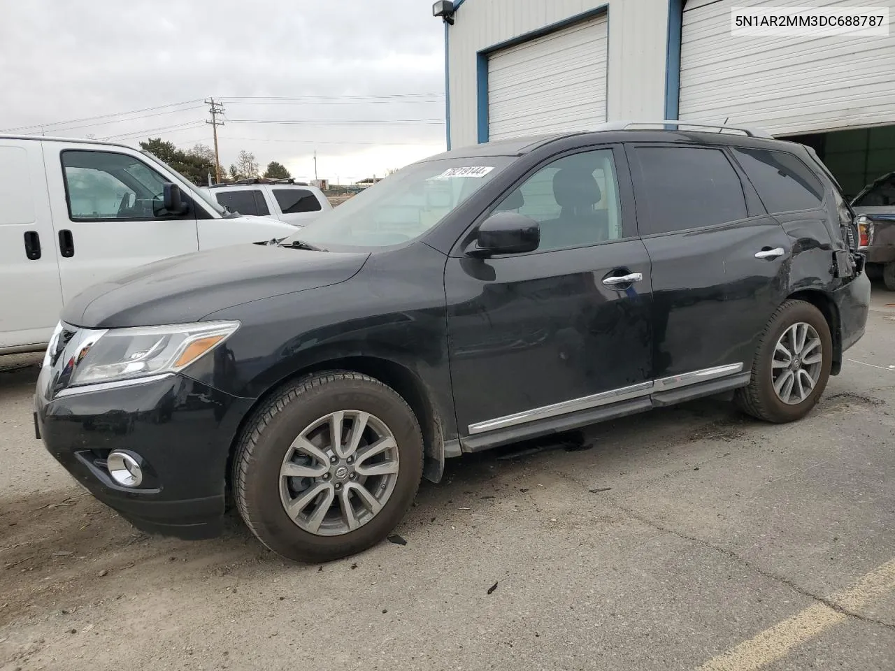 2013 Nissan Pathfinder S VIN: 5N1AR2MM3DC688787 Lot: 78219144