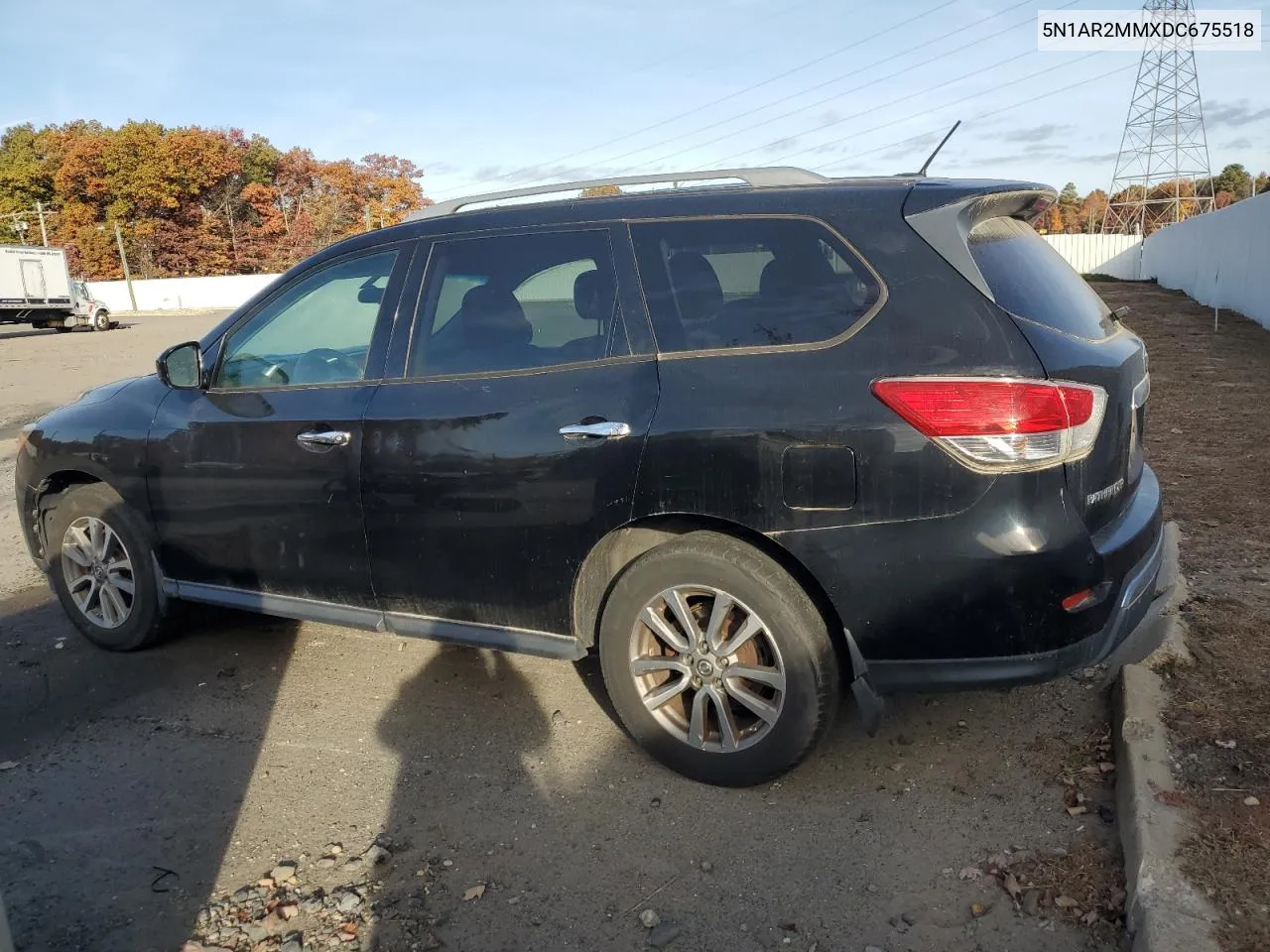 2013 Nissan Pathfinder S VIN: 5N1AR2MMXDC675518 Lot: 78279264