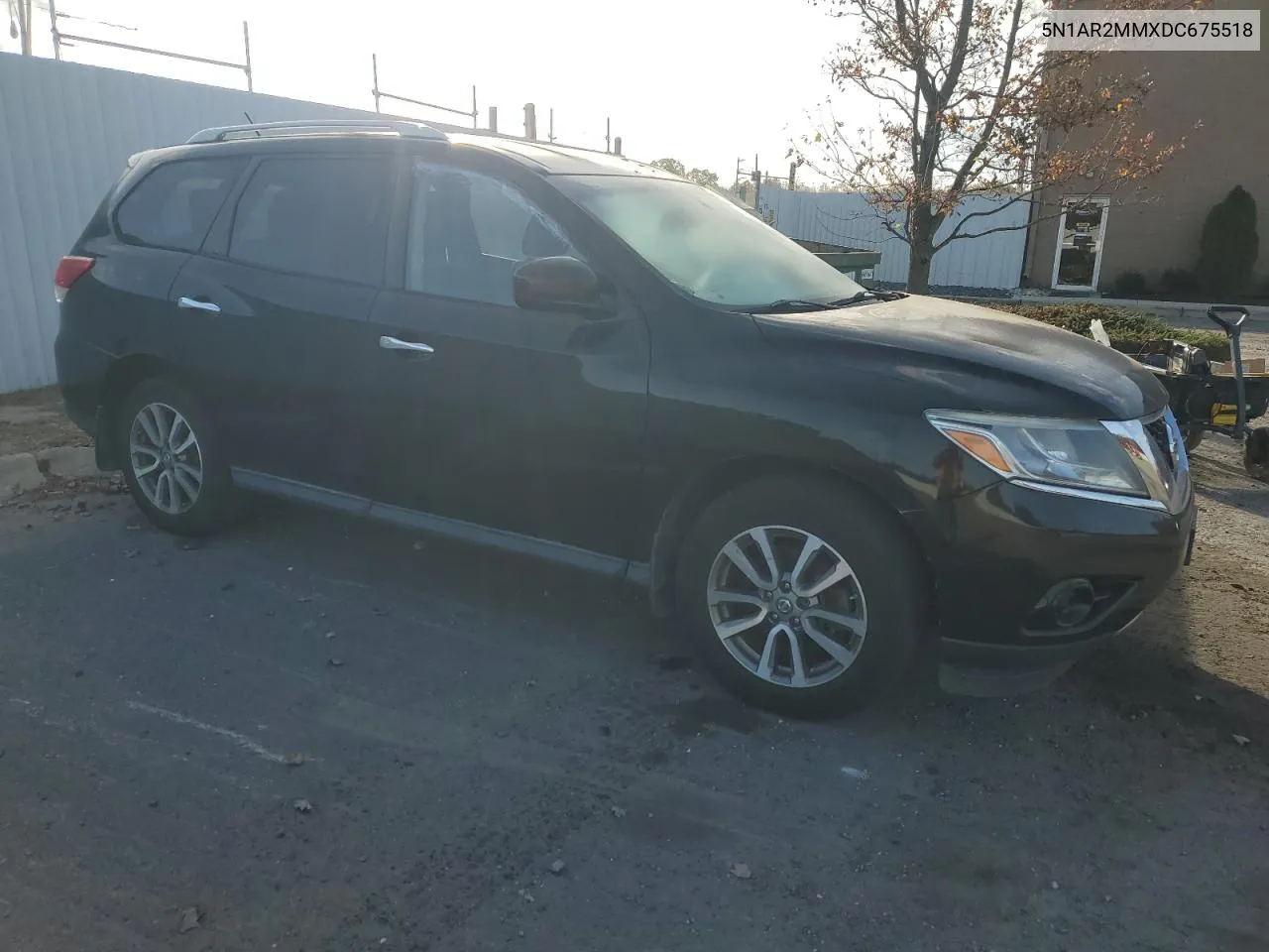 2013 Nissan Pathfinder S VIN: 5N1AR2MMXDC675518 Lot: 78279264