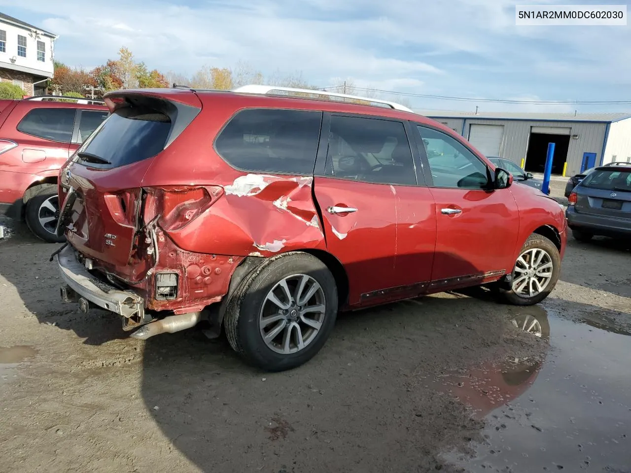 2013 Nissan Pathfinder S VIN: 5N1AR2MM0DC602030 Lot: 78371294