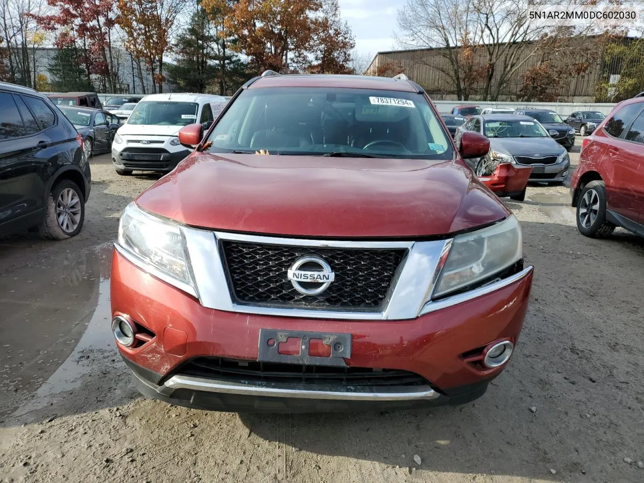 2013 Nissan Pathfinder S VIN: 5N1AR2MM0DC602030 Lot: 78371294