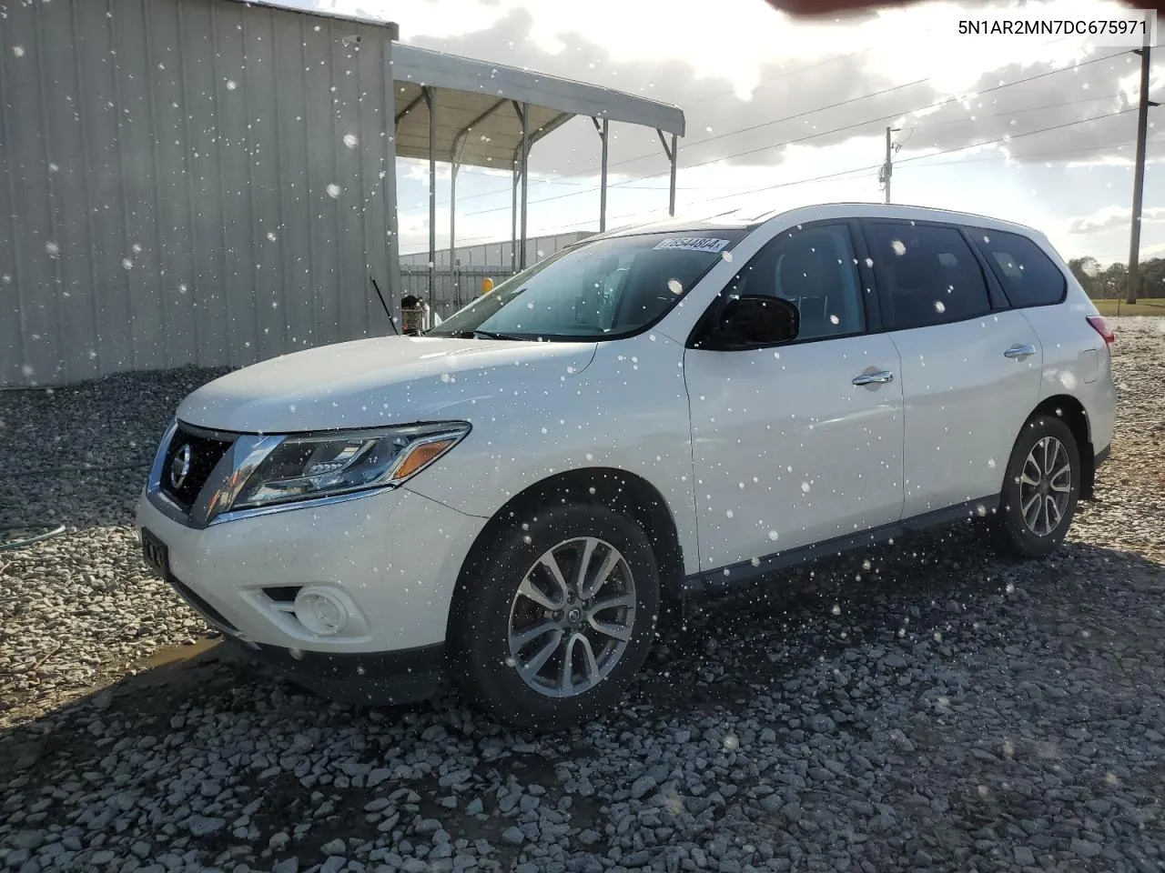 2013 Nissan Pathfinder S VIN: 5N1AR2MN7DC675971 Lot: 78544804