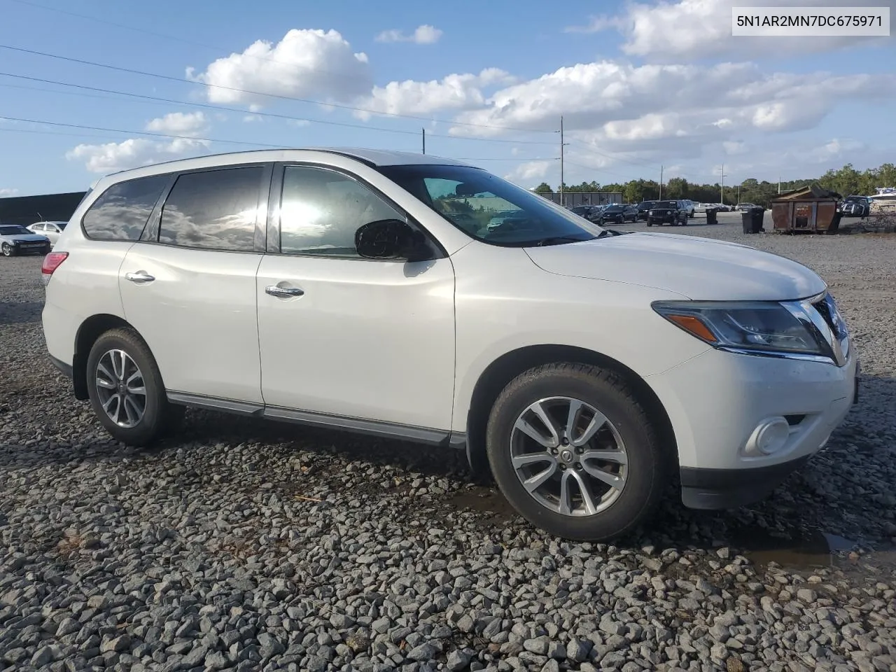 2013 Nissan Pathfinder S VIN: 5N1AR2MN7DC675971 Lot: 78544804