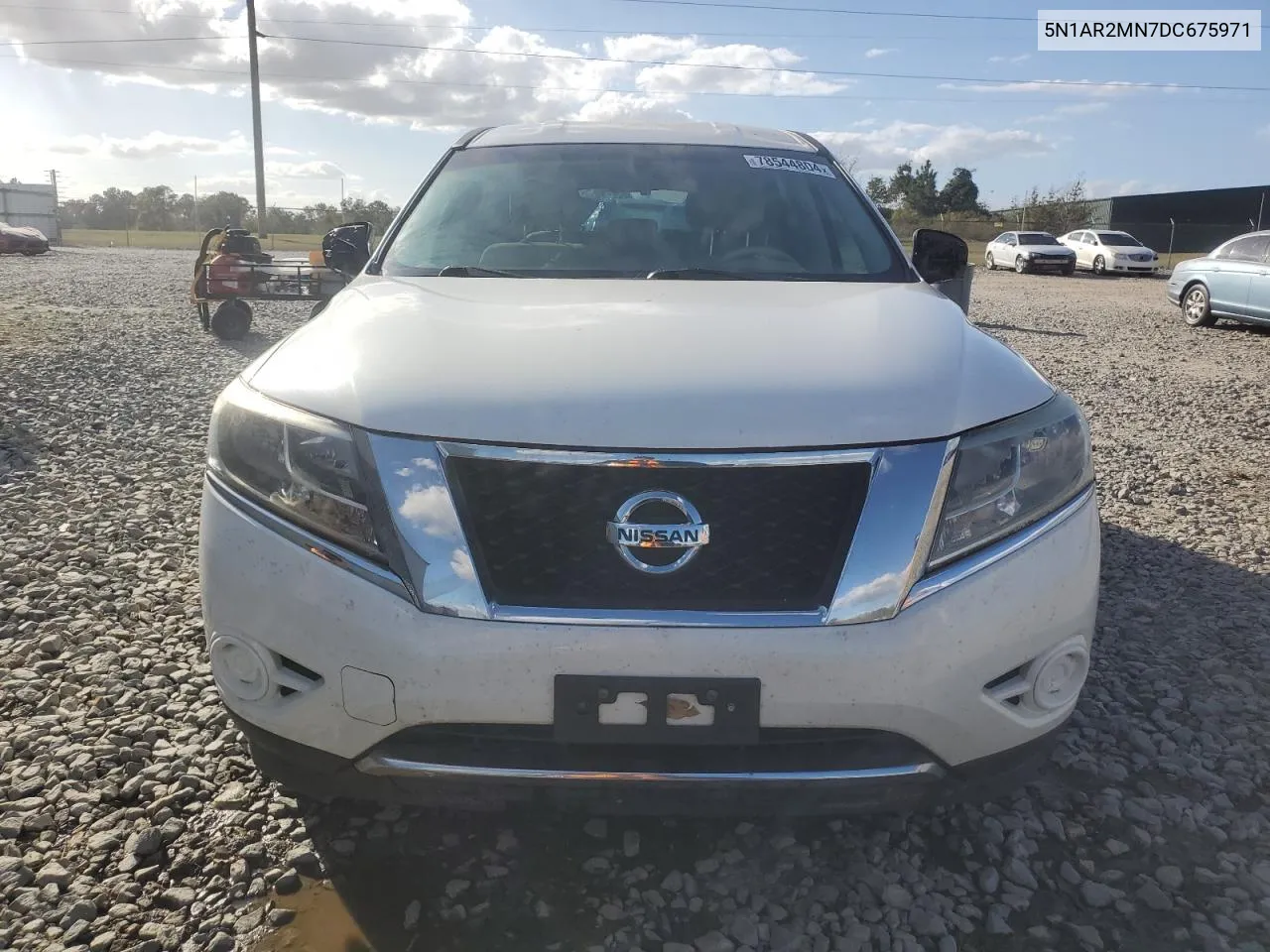 2013 Nissan Pathfinder S VIN: 5N1AR2MN7DC675971 Lot: 78544804