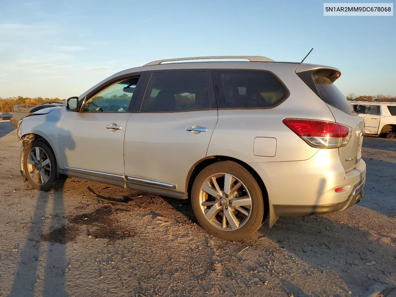 2013 Nissan Pathfinder S VIN: 5N1AR2MM9DC678068 Lot: 78560304