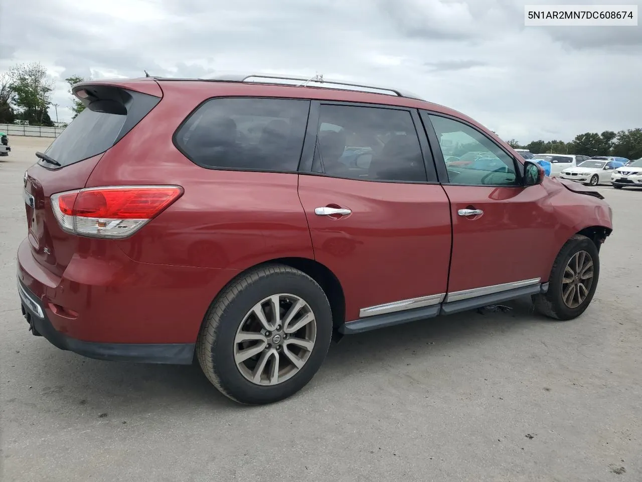 2013 Nissan Pathfinder S VIN: 5N1AR2MN7DC608674 Lot: 78749714