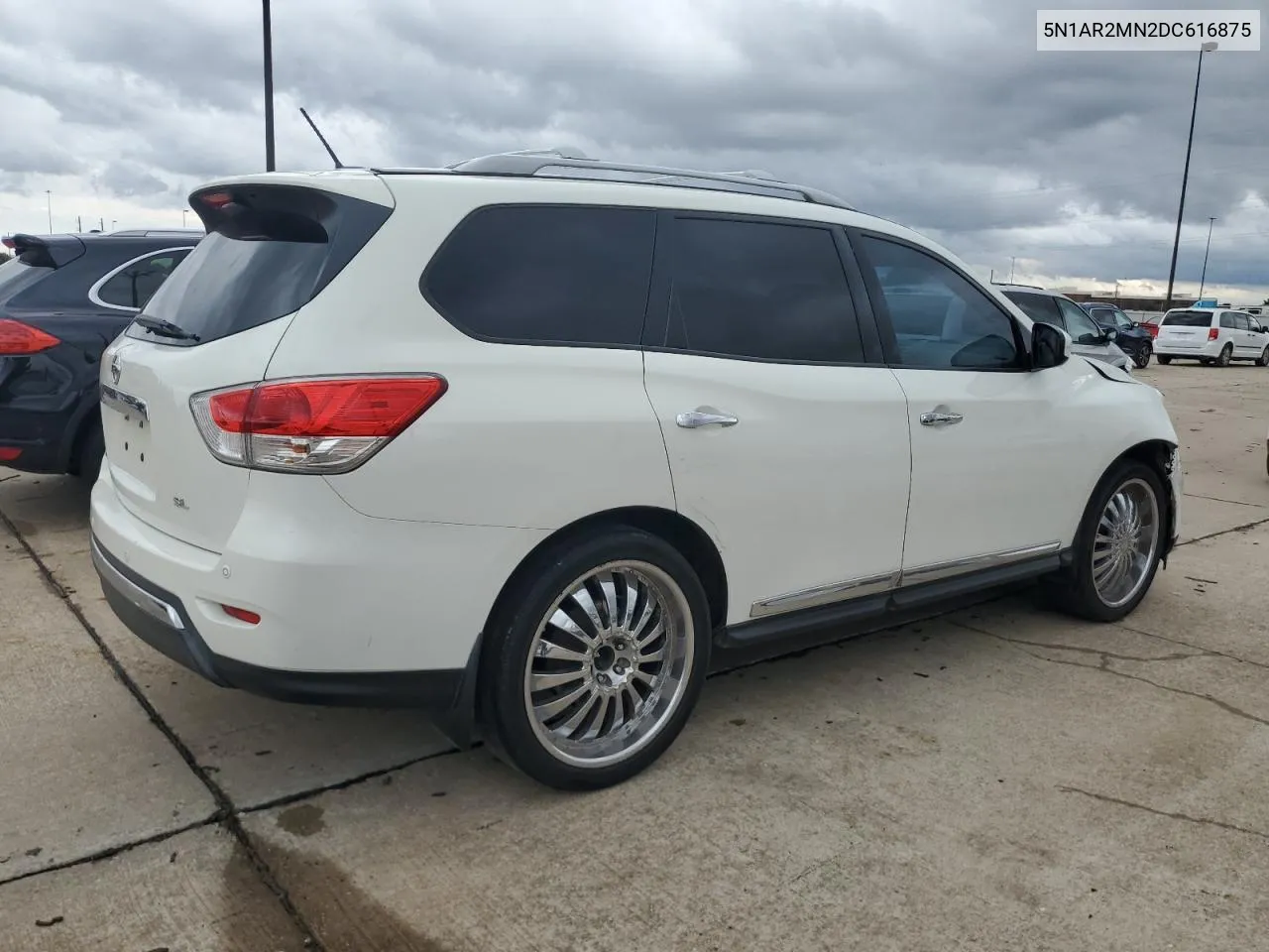 2013 Nissan Pathfinder S VIN: 5N1AR2MN2DC616875 Lot: 78839134