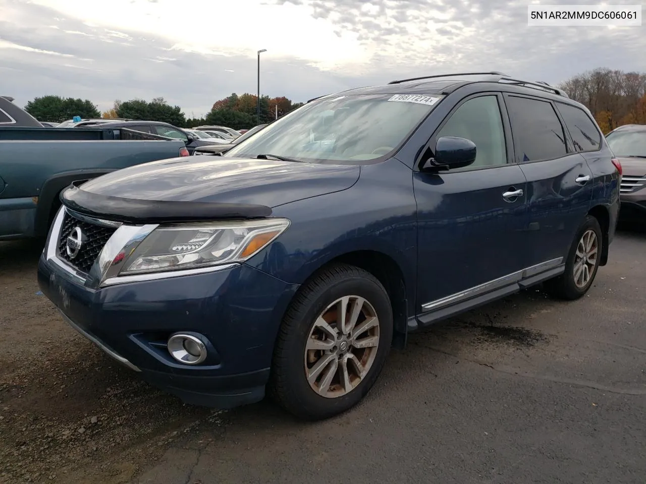 2013 Nissan Pathfinder S VIN: 5N1AR2MM9DC606061 Lot: 78877274