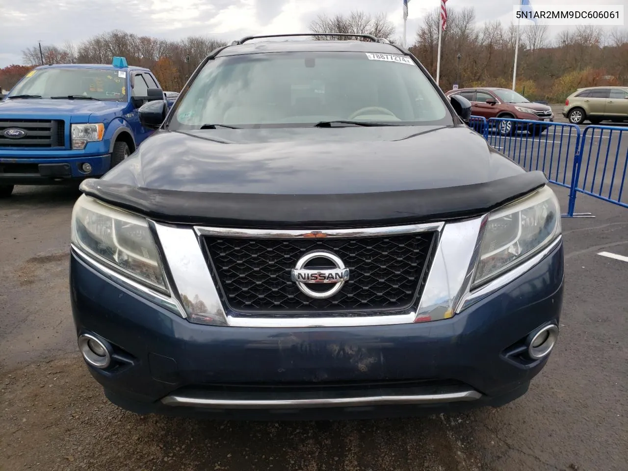 2013 Nissan Pathfinder S VIN: 5N1AR2MM9DC606061 Lot: 78877274