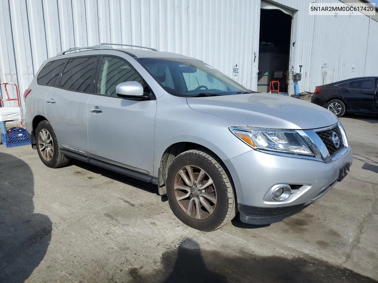 2013 Nissan Pathfinder S VIN: 5N1AR2MM0DC617420 Lot: 79336634