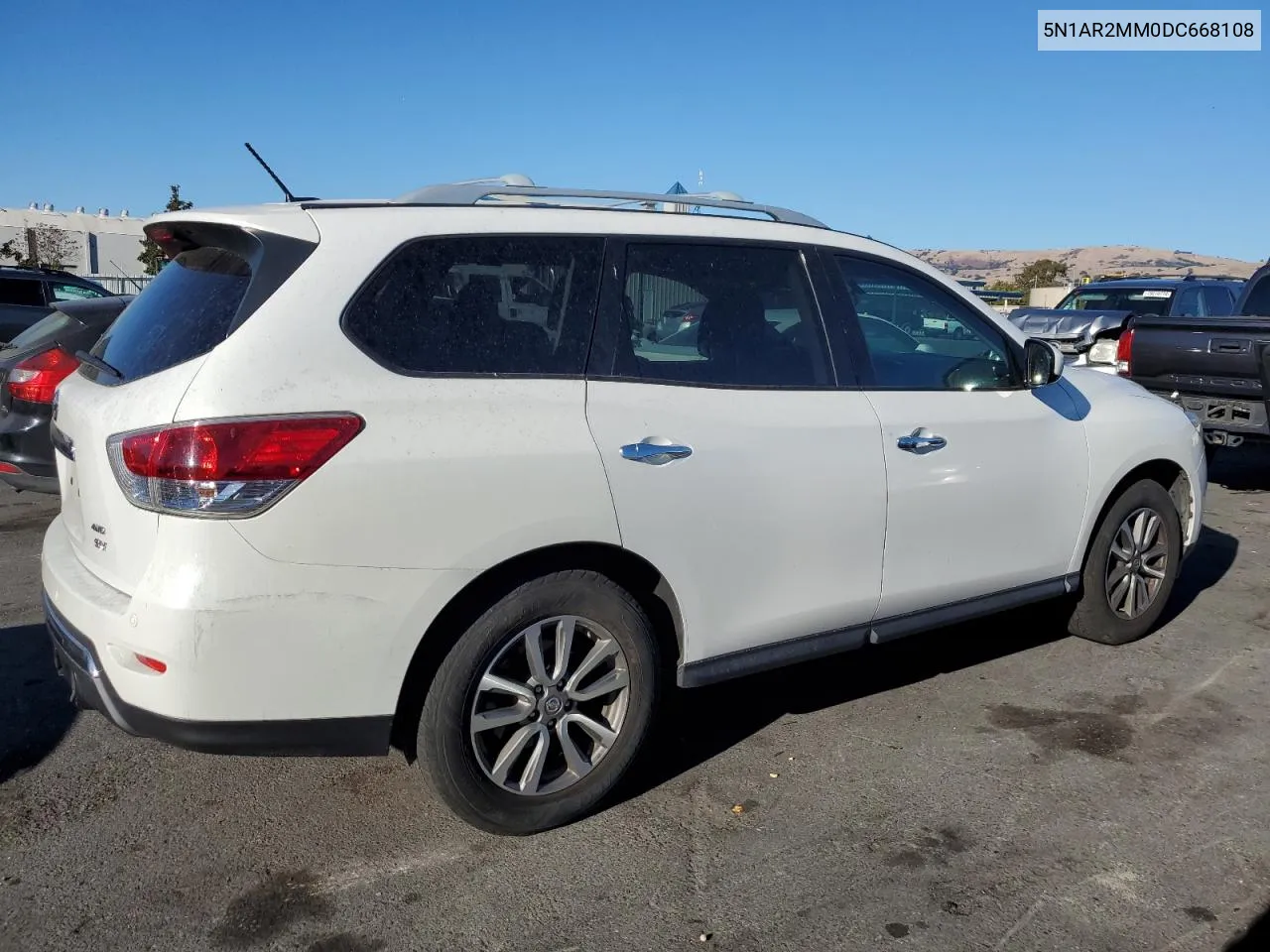 2013 Nissan Pathfinder S VIN: 5N1AR2MM0DC668108 Lot: 79354234